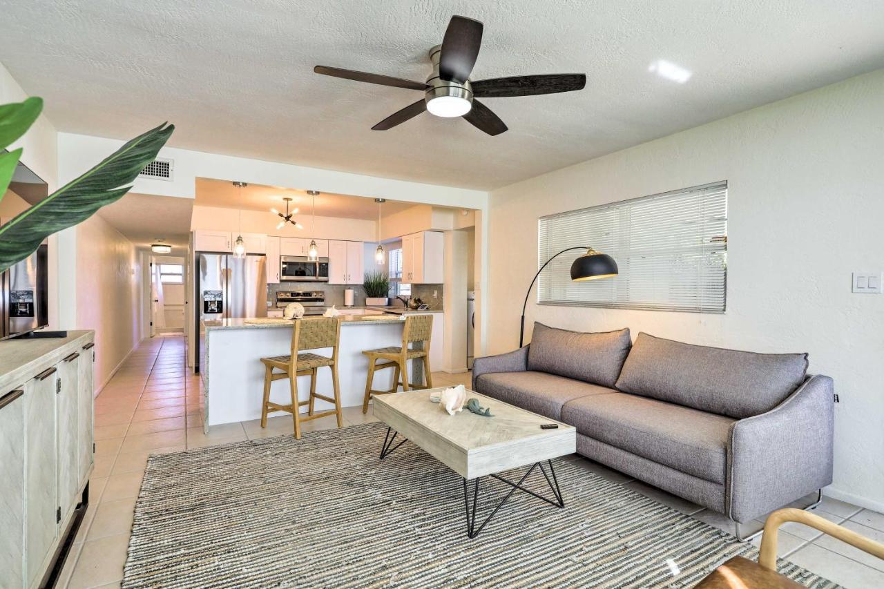 Cute And Cozy Florida Duplex Walk To Beaches! Cocoa Beach Luaran gambar