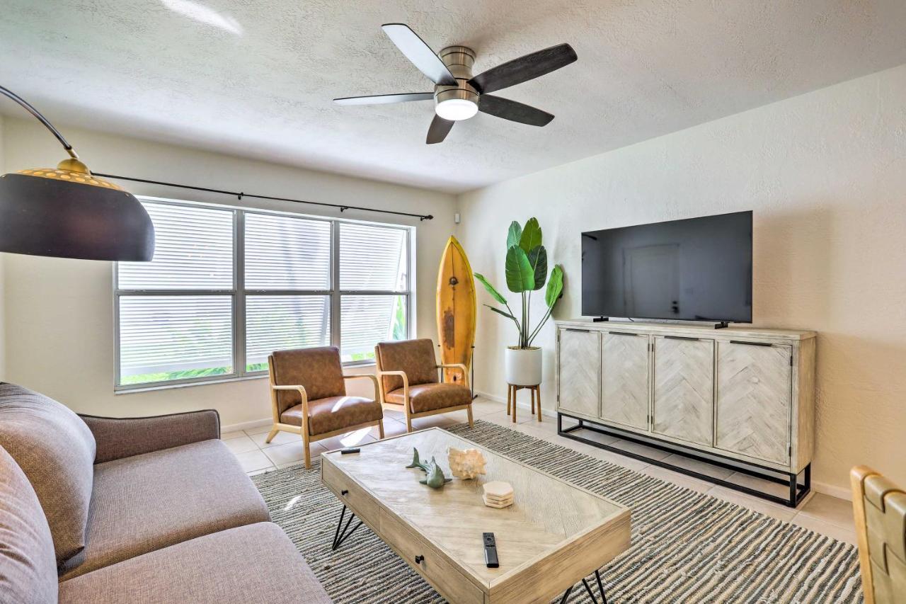 Cute And Cozy Florida Duplex Walk To Beaches! Cocoa Beach Luaran gambar